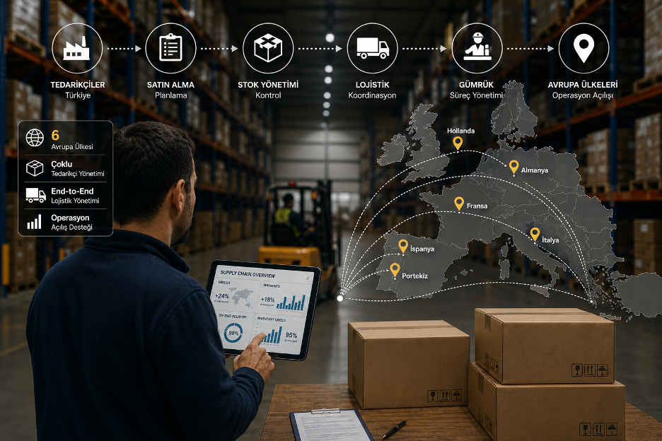 Getir Global: Avrupa Operasyonları İçin Tedarik Zinciri ve Lojistik Yönetimi getir global supply chain logistics management