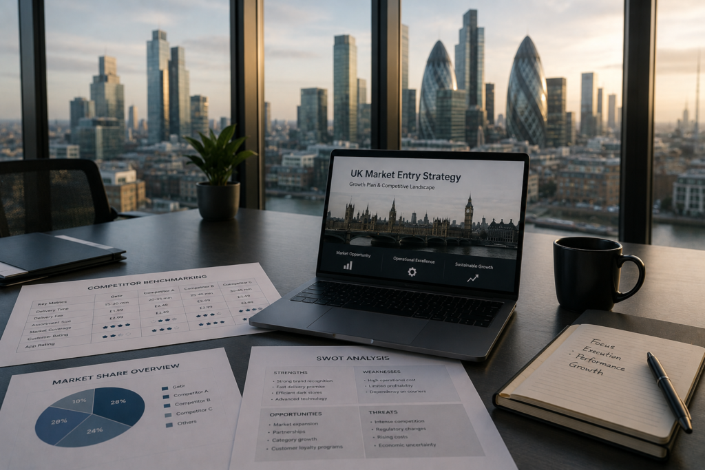 Getir UK: Strateji, Pazar Analizi ve Operasyonel Büyüme getir uk strategy market analysis